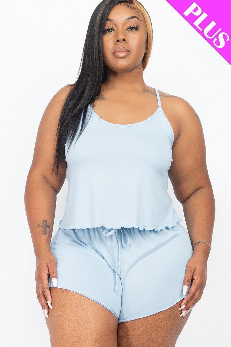 Tank top and shorts set