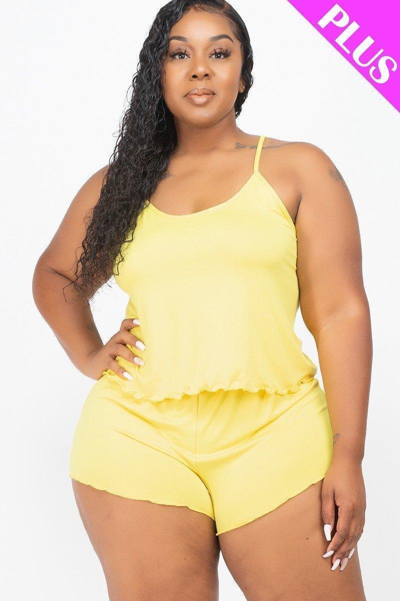 Tank top and shorts set