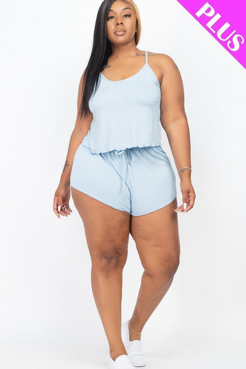 Tank top and shorts set