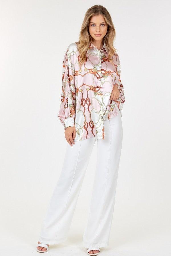 Pantalon large Palazzo