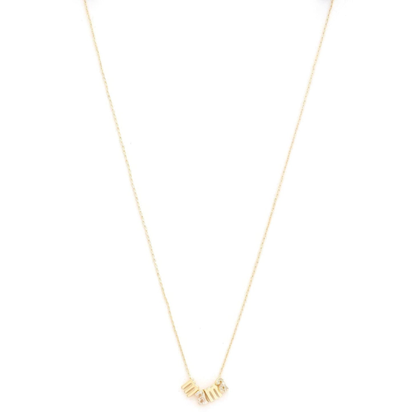 Collier en métal Mama