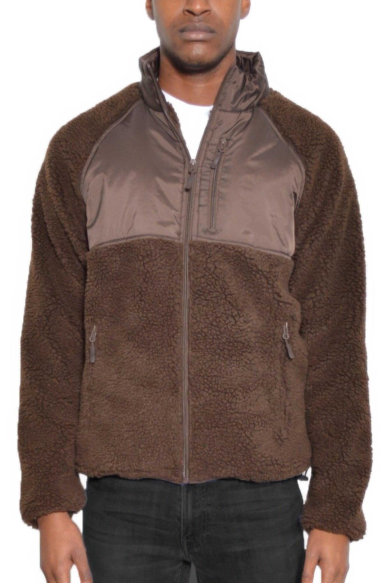 Chaqueta polar sherpa