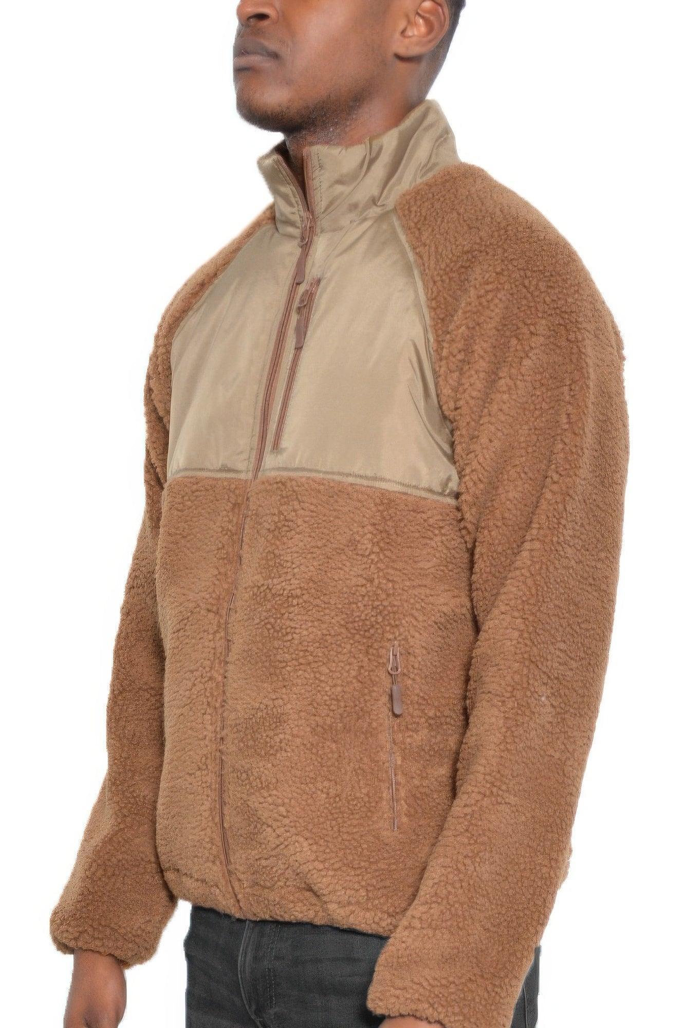 Chaqueta polar sherpa