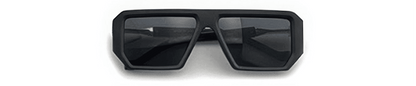 Lunettes de soleil carrées rétro élégantes