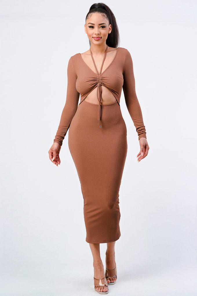 vestido largo de moda