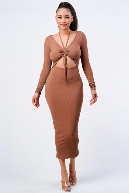 vestido largo de moda