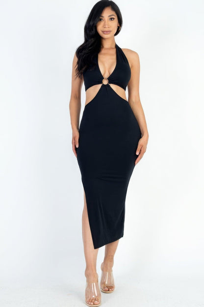Robe mi-longue