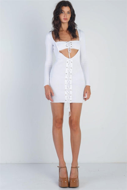 Robe courte Bustier