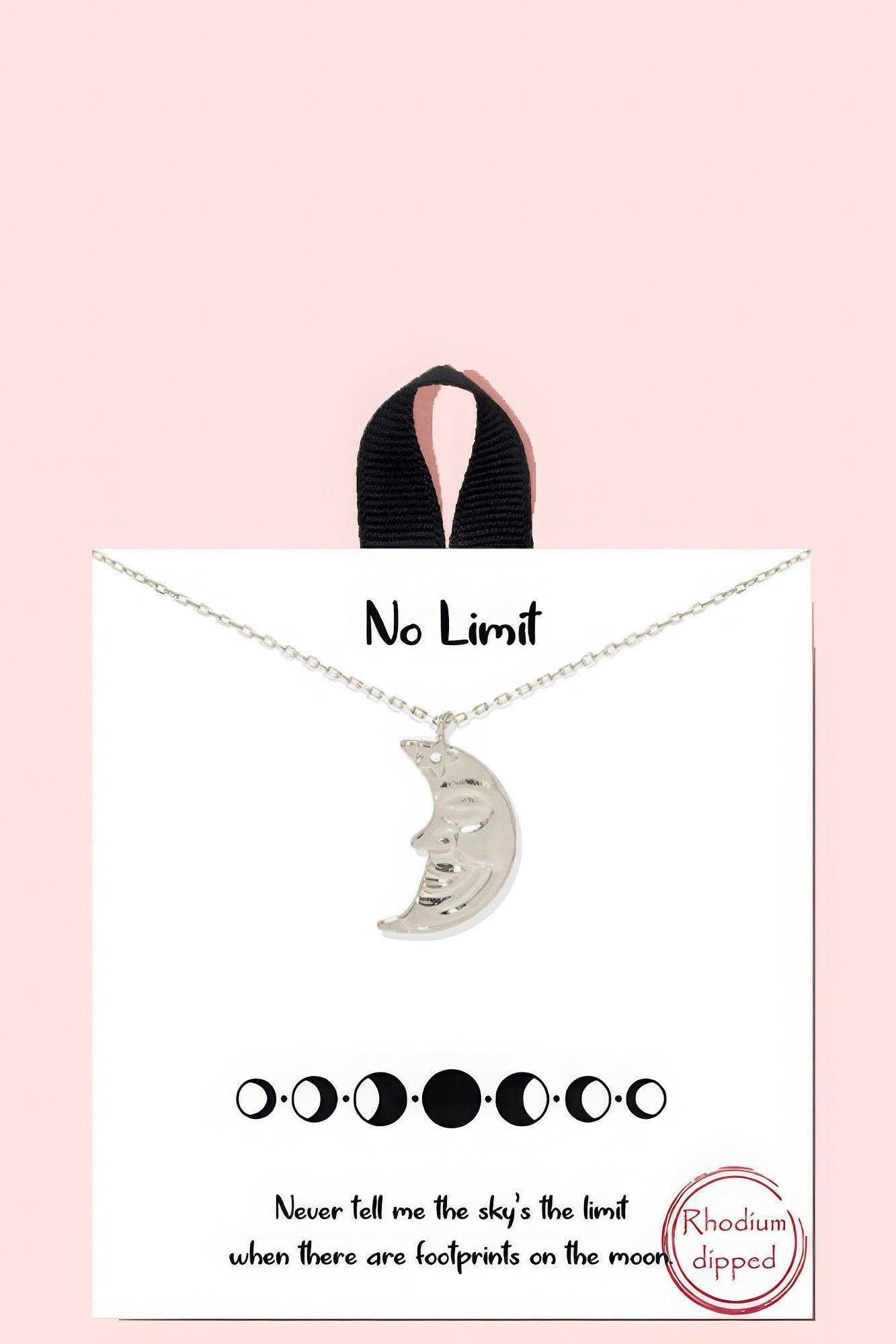 Collier No Limit Plaqué Or Rhodié 18 carats