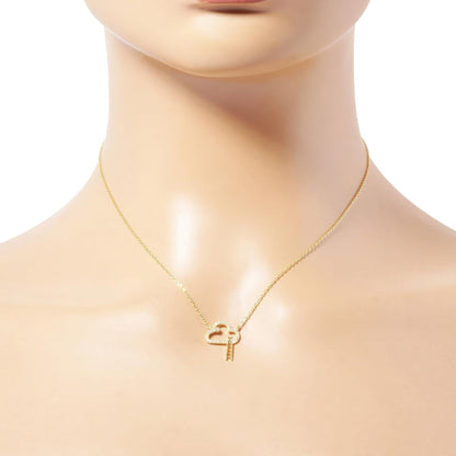 Collier pendentif nuage trempé en or