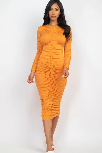Ruched dress