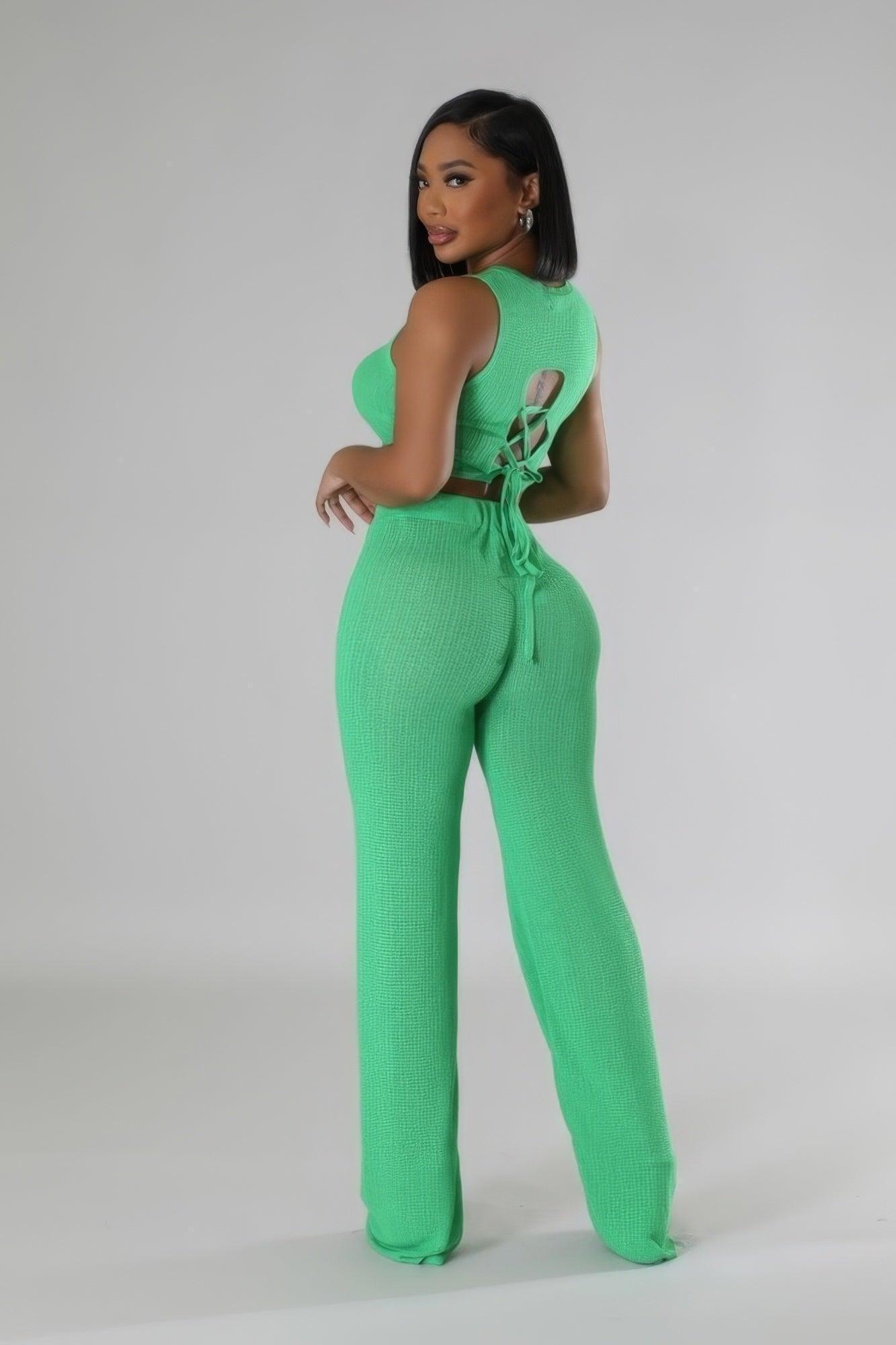 Ensemble deux pièces haut et pantalon